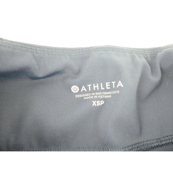 Athleta Blue Floral Print Tight XSP - Picture 5 of 11